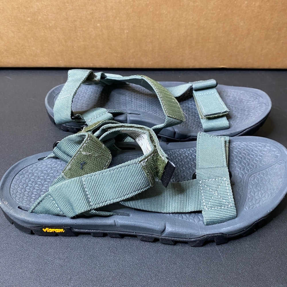 Merrell Bravada Cord Wrap Sandals Womens Green Hiking Vibram MegaGrip Size 7